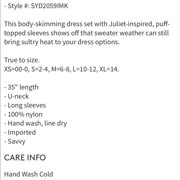 4SI3NNA ROMANTIC SLEEVE MINI SWEATER DRESS NWT - Picture 6 of 10